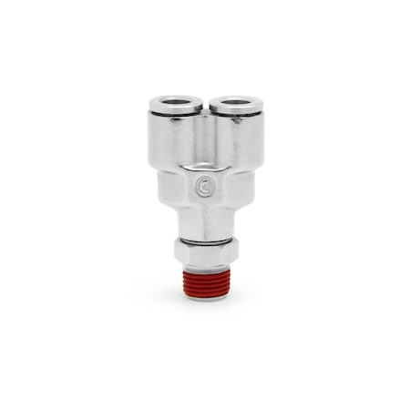 Camozzi #Nd6450 04-04, Nd Series Dot Fitting, 1/4" Tube Diameter, 1/4" NPT, Male Swivel "Y" ND6450 04-04